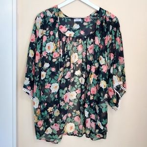 Tobi Floral Lightweight Kimono
